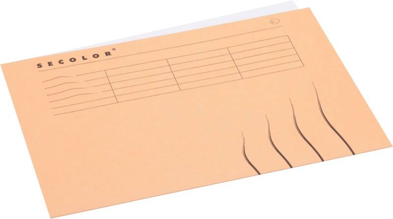 Djois Farde à bord décalé Secolor A4 Beige Carton 225 g/m²