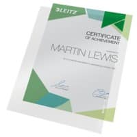Leitz Premium Pochettes coin A4 Transparent PVC (Polychlorure de vinyle) 150 microns 10 Unités