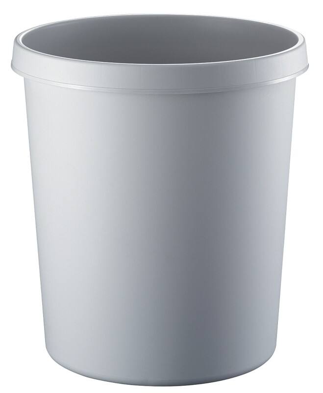 Poubelle helit 18 L Gris clair Plastique