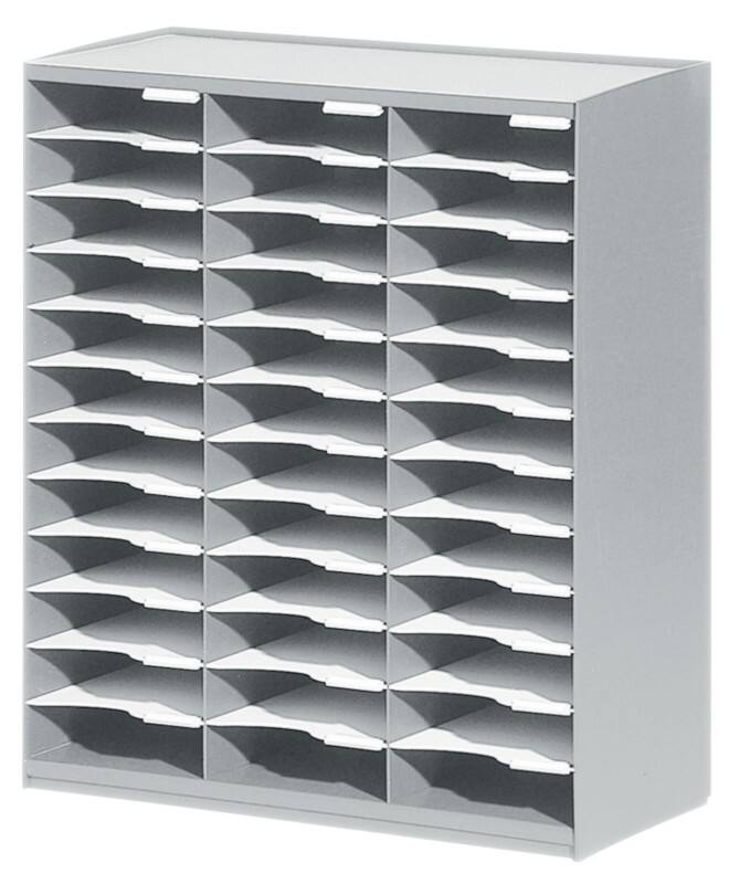 Module de classement Paperflow Modulodoc A4 Acier, PS (Polystyrène) Gris 67,4 x 30,8 x 79,1 cm