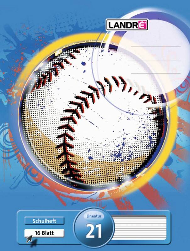 Cahier LANDRÉ Bleu 21 Ligné A4 21 x 29,7 cm 80 g/m² 16 Feuilles