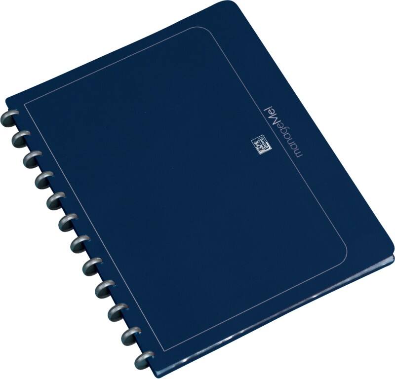 Classeur à anneaux OXFORD Vario-Zipp 25 Pochettes A4 Bleu