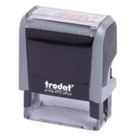Tampon de bureau Trodat Printy Office Rouge/bleu Geboekt 4,7 cm