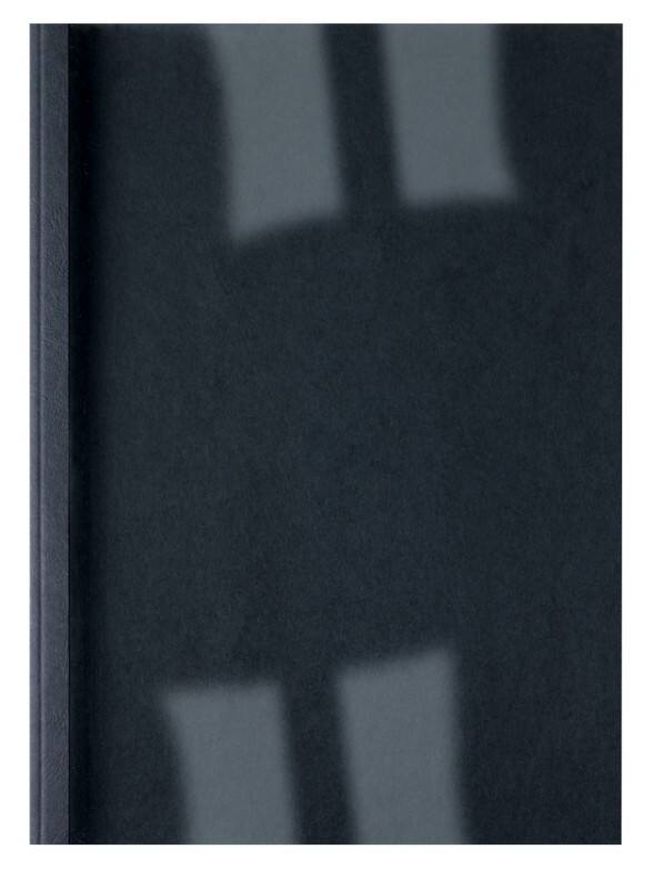 Couverture de reliure GBC A4 15 Feuilles 240 g/m² 150 microns Cuir Noir 100 Unités