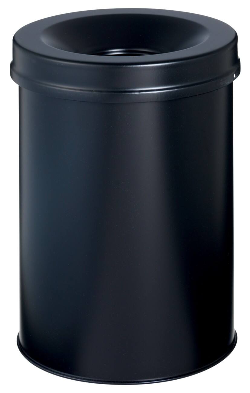 Corbeille à papier DURABLE 3305-01 Noir 15 l Métal 35,7 cm Ø