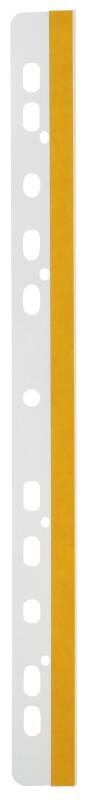 Bandes autocollantes perforées DURABLE Filefix A4 Transparent plastique perforations universelles 10 unités