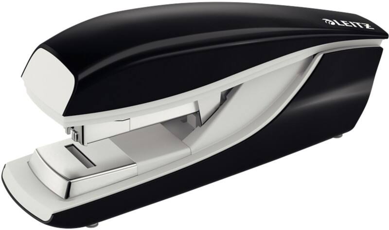 Agrafeuse Leitz NeXXt 5523 Demi bande 40 Feuilles Noir 24/8, 26/8 Métal, Plastique