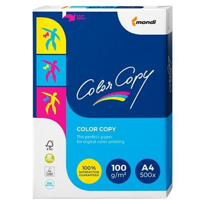 Papier Color Copy A4 100 g/m² Blanc 500 feuilles
