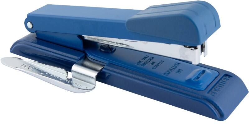 Agrafeuse Bostitch B8RE Flat Clinch Demi bande 30 Feuilles Bleu 6 mm Métal
