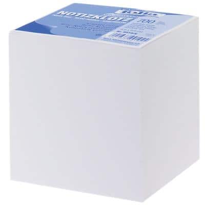 Recharge pour blocs cube Folia 90 x 90 mm Blanc 700 Feuilles