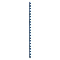 Reliures à anneaux Plastique GBC Bleu 10 mm 45 Feuilles A4 100 Unités