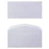 Enveloppes Niceday Sans fenêtre DL+ 229 (l) x 114 (h) mm Gommée Blanc 80 g/m² 1 000 Unités
