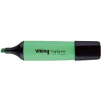 Surligneur Viking HC1-5 Vert Pointe large Biseautée 1 - 5 mm Non rechargeable