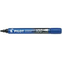 Marqueur permanent Pilot 100 Fin Pointe Ogive Bleu