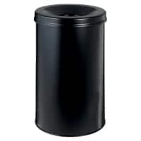 Poubelle DURABLE Métal Noir 492 cm x 49,2 cm Ø