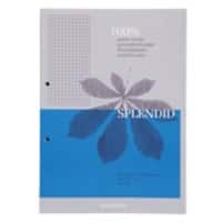 Bloc-notes AURORA Splendid A4 Collage en tête Papier Quadrillé Gris 5 mm 100 feuilles