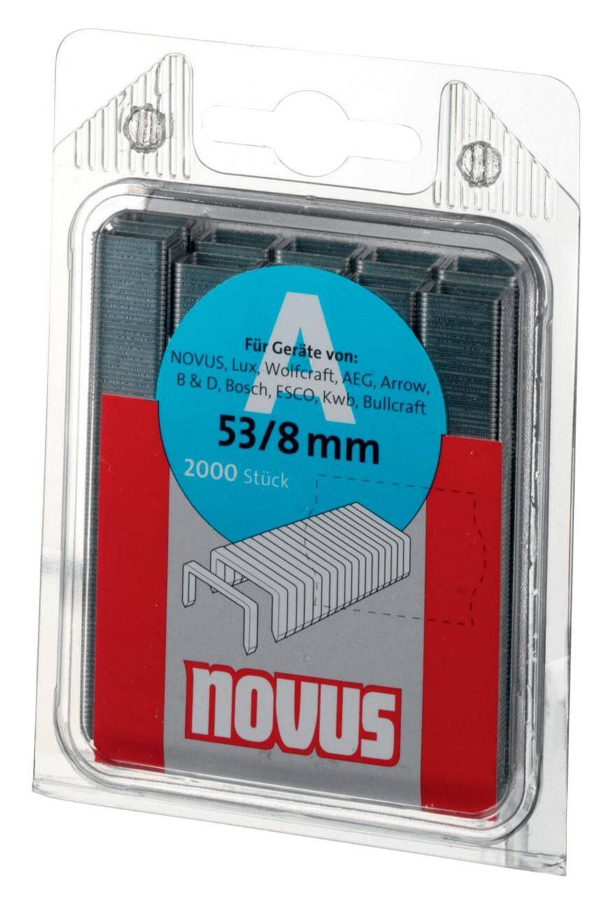 Agrafes Novus 53/8