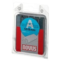 Agrafes Novus Novus Fastening 53/8 042-0413 Acier Argenté 2 000 Agrafes