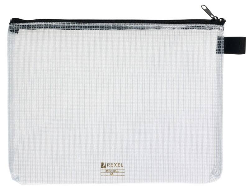 Porte-documents Rexel Zip Noir PVC (Polychlorure de vinyle) 180 microns