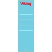 Étiquettes pour dos de classeur Viking 60 mm Bleu Courtes 10 Unités