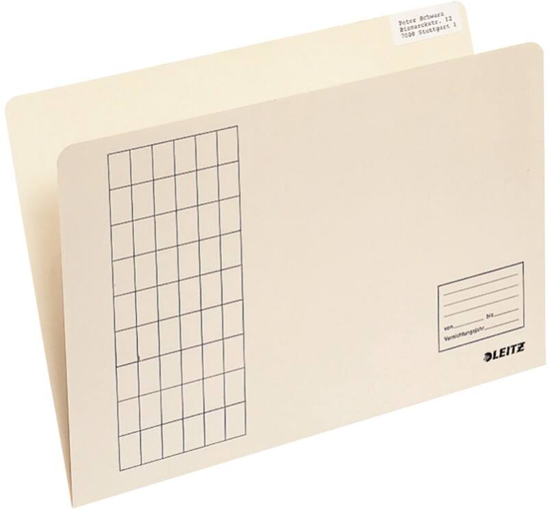 Dossier suspendu Leitz Alpha Tan Carton kraft 31 x 23 cm 100 Unités