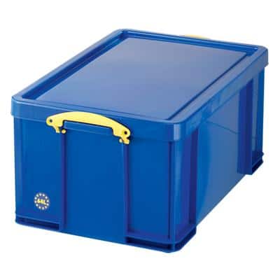 Really Useful Box Boîte de rangement 64BCB 64 l Bleu Polypropylène 44 x 71 x 31 cm