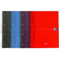 Cahier à spirale OXFORD Office Essentials A4+ Assortiment Couverture en carte Ligné 120 feuilles
