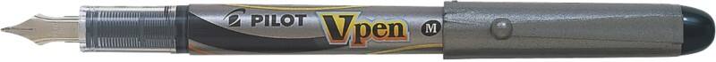 Stylo-plume Pilot V-Pen silver Non rétractable 0,5 - 0,58 mm Moyen