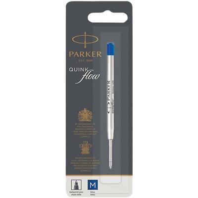 Recharge pour stylo bille Parker Quinkflow 0,7 mm Bleu