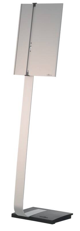 Panneau sur pied DURABLE Info Sign Stand Acier affiné, Verre acrylique 118 cm Info Sign Stand