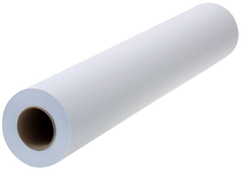 Rouleau papier traceur HP Jet d'encre Mat 61 x 45,7 m 90 g/m² Blanc