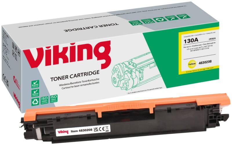 Toner Viking 130A Compatible HP CF352A Jaune