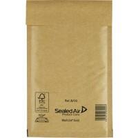Enveloppe à bulles Mail Lite B/00 120 (l) x 210 (H) mm Bande adhésive Jaune/doré 100 Unités