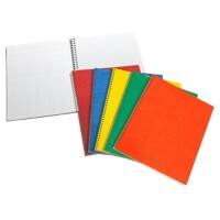Cahier à spirales AURORA Assortiment Couverture en carton Quadrillé 135 x 80 mm 50 feuilles