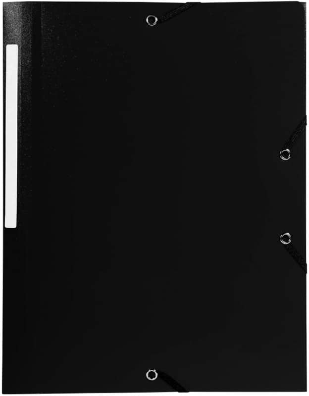 Farde à élastique Exacompta Forever A4 Noir Polypropylène 24 x 32 cm