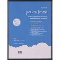 Cadre photo Niceday Noir 40 x 30 cm 2 unités