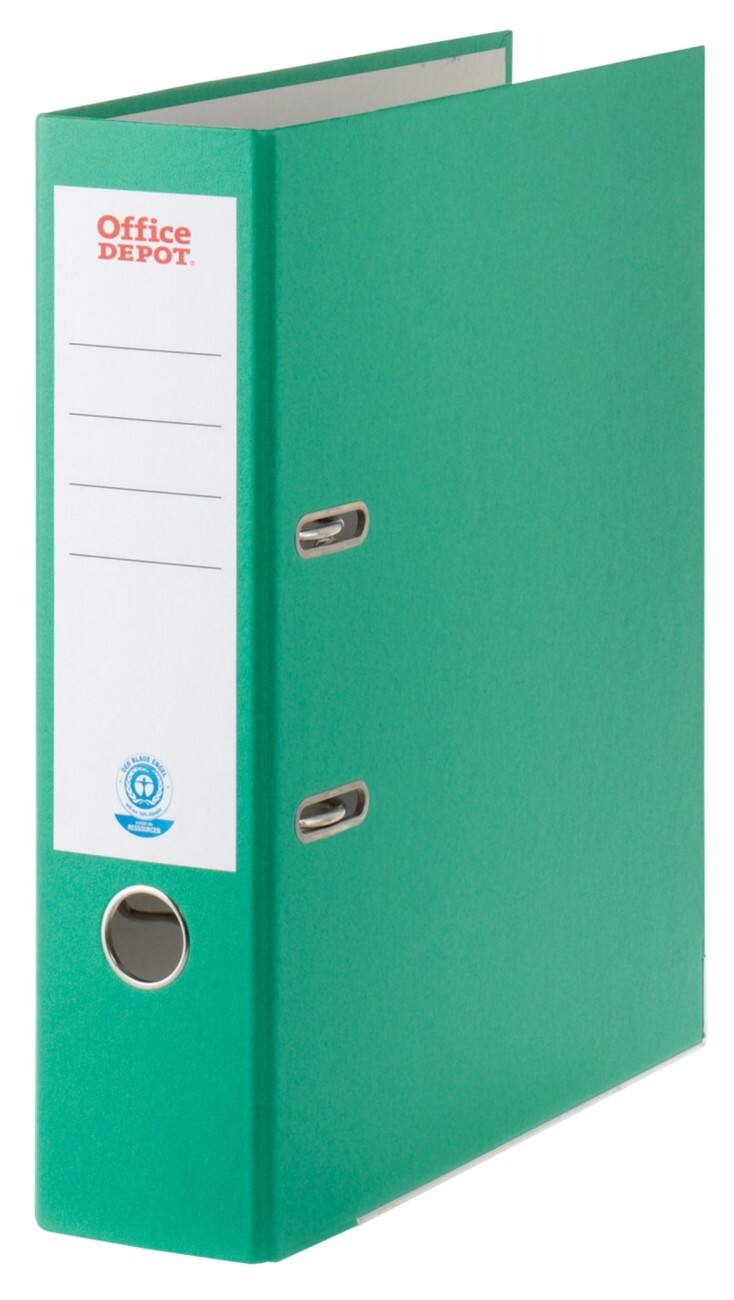 Classeur à levier Office Depot 80 mm 2 anneaux A4 RecycléVert