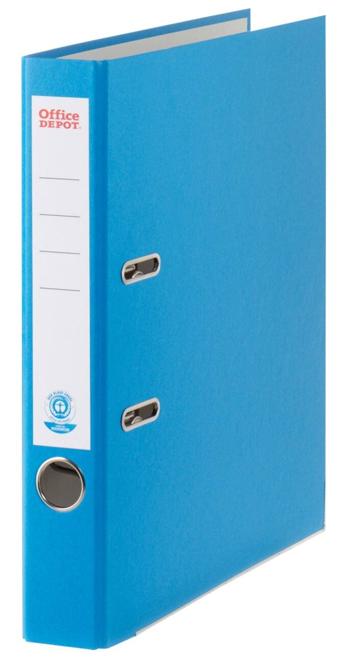Classeur à levier Office Depot 50 mm 2 anneaux A4 Recyclé Blue