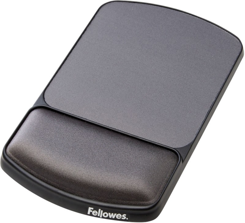 Tapis de souris avec repose-poignet Fellowes Premium Gel Noir