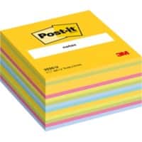 Notes adhésives Post-it 76 x 76 mm Assortiment ultra 450 Feuilles