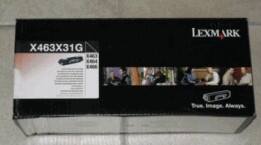 Toner Lexmark X463X31G Noir 1 Unités