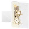 Cartes de Noël avec enveloppes Sigel White Christmas 185 g/m² 10,5 x 14,8 cm A6 Blanc 10 Unités