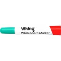 Marqueur pour tableau blanc Viking WBM2,5 Non permanent Vert Moyen Ogive -