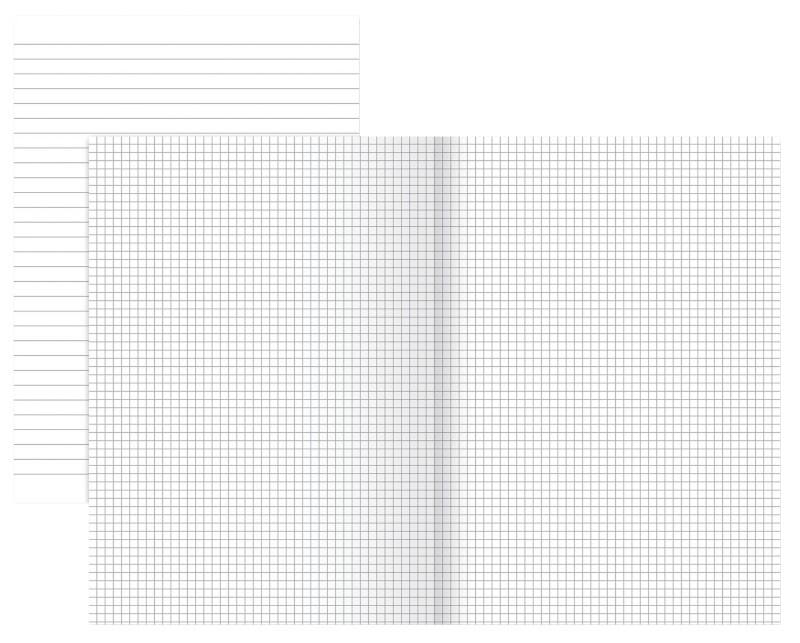 Papier millimétré Ursus A4 80 g/m² Blanc Ligné 250 feuilles