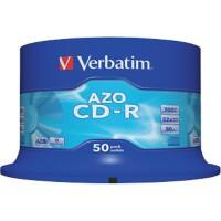 Support CD enregistrable 43343 Verbatim 50 unités