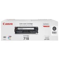 Toner Canon D'origine 718BK Noir