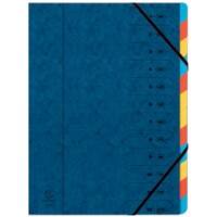Intercalaire Exacompta 5222Z A4 Bleu Carte 24 x 1 x 32 cm
