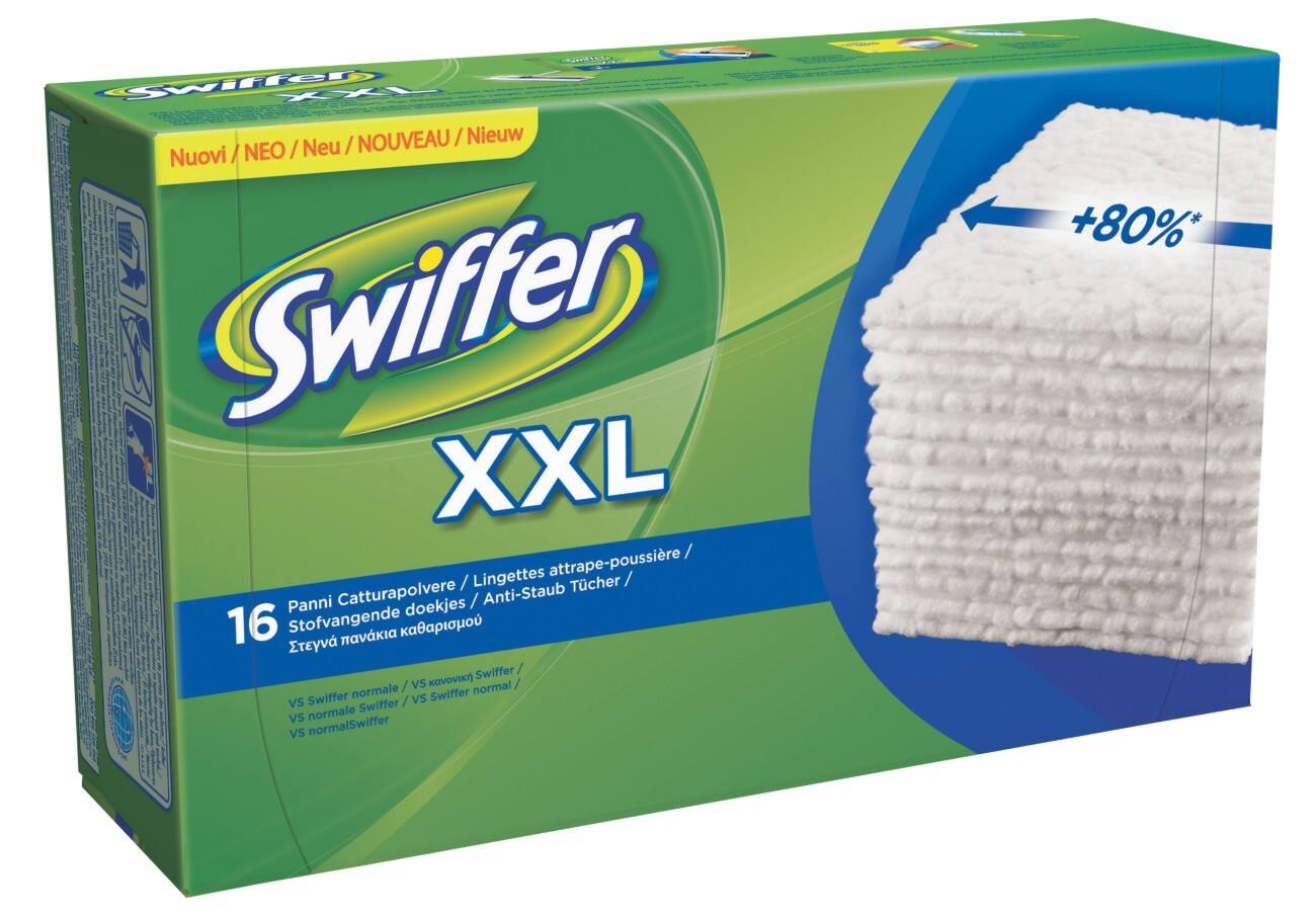 Lingettes Swiffer XXL Blanc 16 Unités