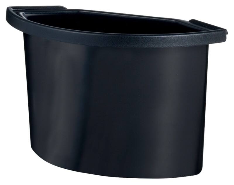 Séparateur De La Corbeille helit Le Collecteur Noir 2 ltrs Polyéthylène 27,2 x 12 x 16,5 cm