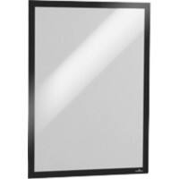 Cadre d'affichage DURABLE DURAFRAME A3 Autocollant Magnétique Noir Film rigide 487301 32,5 (l) x 0,4 (p) x 44,8 (h) cm 2 unités